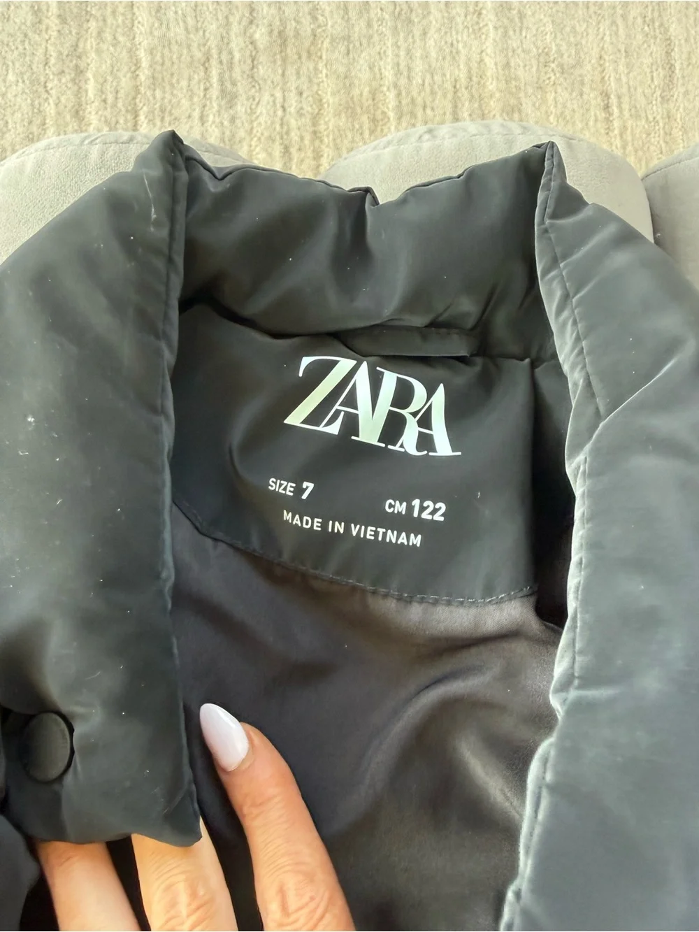 Zara warm quilted